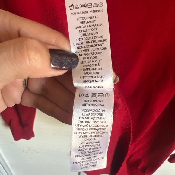 Harrison Davis 100% Fine Merino Men’s Wool Sweater Size Medium - Picture 6 of 7